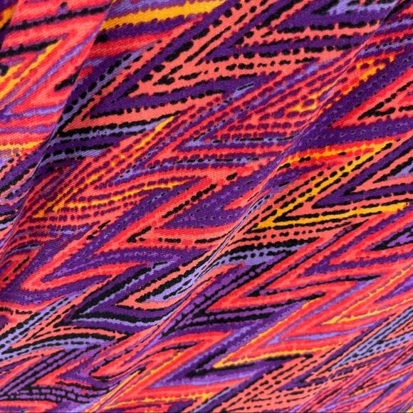 Moda International Women's Colorful Printed Swim Coverup Size Medium M - Picture 7 of 8